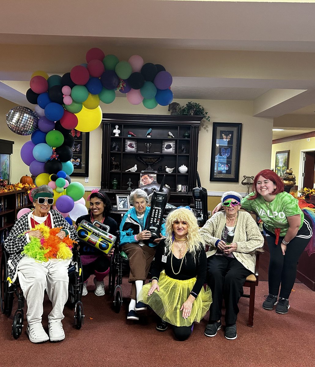 AvalonSpringsHC's tweet photo. Last week was our 80s theme dinner and let’s just say we went all out🎉🪩 https://t.co/pXaTxYqXfH