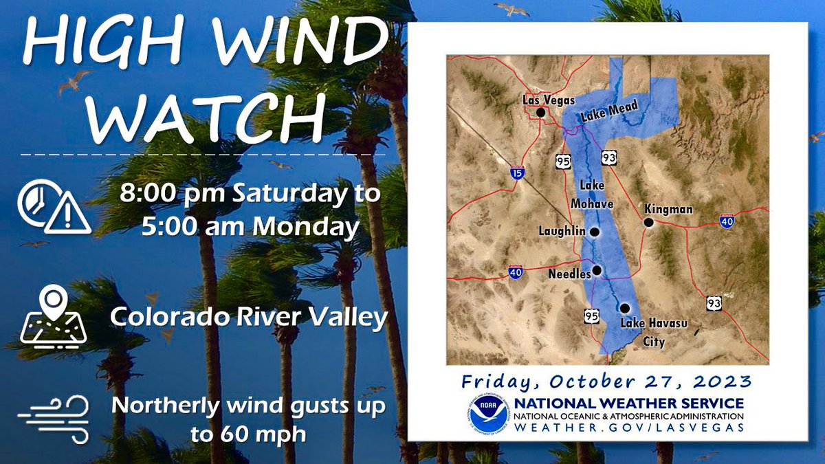 riverinfo's tweet photo. Weβve got strong wind moving in on Saturday night
And when it comes sweeping in, youβll be all out of time.
Secure your loose items outside, secure loose items outsideπ¬οΈ
##ColoradoRiver #boating #LakeHavasu #LakeMead #LakeMohave #Laughlin #BullheadCity #NeedlesCa #BoulderBeach https://t.co/oUv44CmpPE