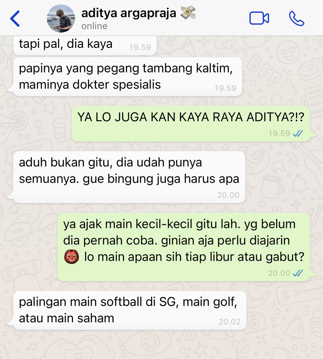 untitled series crumbs: 

aditya dan strugglenya waktu jatuh cinta.