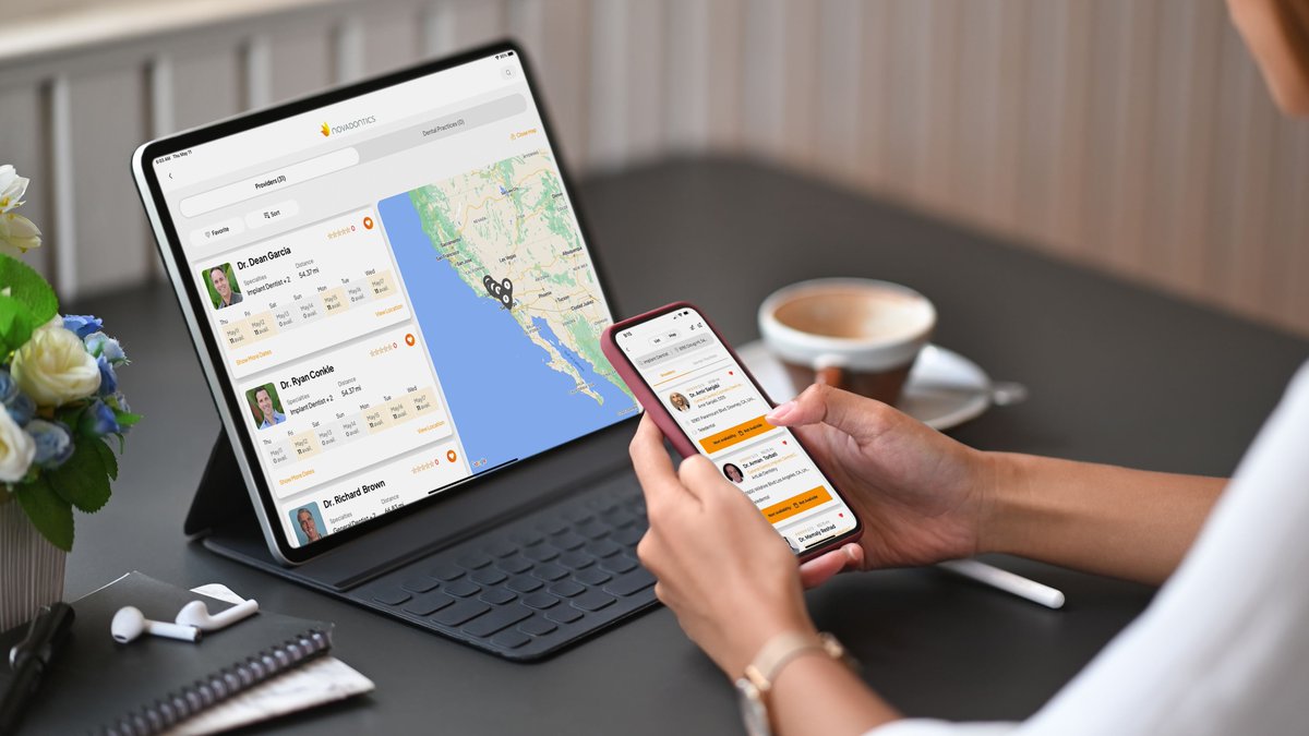 Download it to any device for free or visit the website and instantly find a dentist near you, then easily book and manage your appointments directly through FAD. Try it today!

Learn more: buff.ly/3BWexVQ
#Novadontics #FindADentist