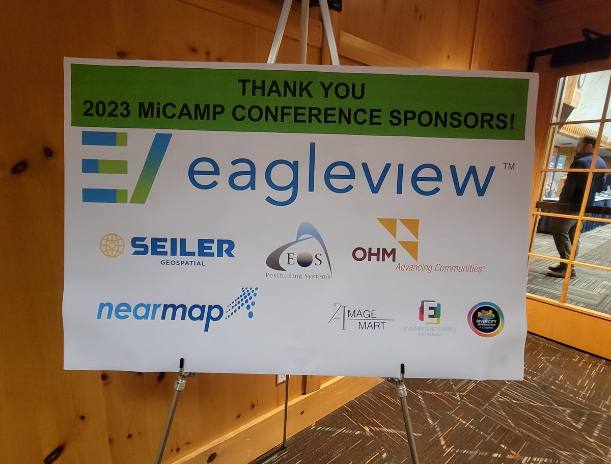 SiMapSupport's tweet image. Thank you #MiCAMP for another Great Fall #GIS Conference #2023 @John_M_Nelson @trimblegis @ArcGISApps @ArcGISOnline @LaserTechInc_ @SeilerInst