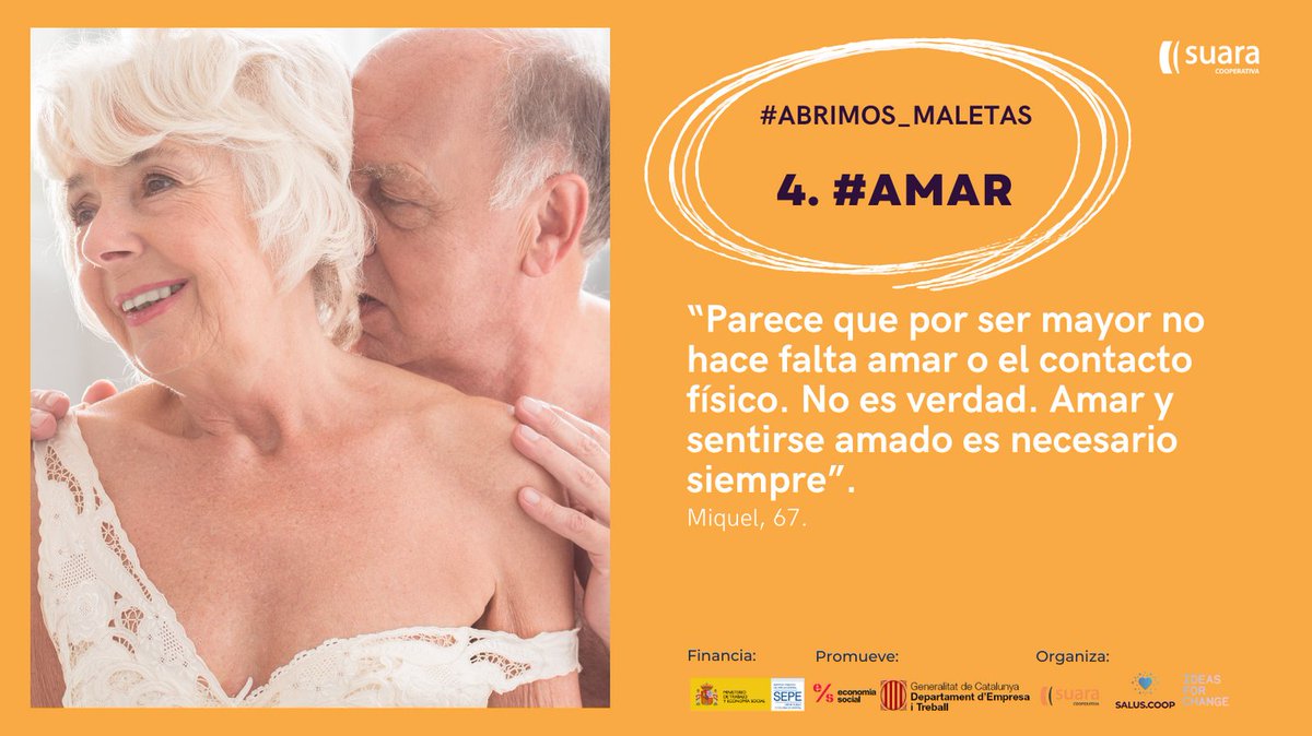 Salus.Coop (@saluscoop) on Twitter photo AMAR Y SER AMADOS
Es el secreto a voces para una vida larga y feliz.
Un beso, un abrazo, una caricia, son regalos tanto para quien los da como para quien los recibe.
Si algo nunca es excesivo ¡es el amor! ❤️
<a href="/suaracoop/">Suara Cooperativa</a> <a href="/Ideas_4_change/">IDEAS FOR CHANGE</a>
#abrimos_maletas <a href="/BuenaVida/">carlos</a> <a href="/65/">65</a>+ AMAR Y SER AMADOS
Es el secreto a voces para una vida larga y feliz.
Un beso, un abrazo, una caricia, son regalos tanto para quien los da como para quien los recibe.
Si algo nunca es excesivo ¡es el amor! ❤️
<a href="/suaracoop/">Suara Cooperativa</a> <a href="/Ideas_4_change/">IDEAS FOR CHANGE</a>
#abrimos_maletas <a href="/BuenaVida/">carlos</a> <a href="/65/">65</a>+