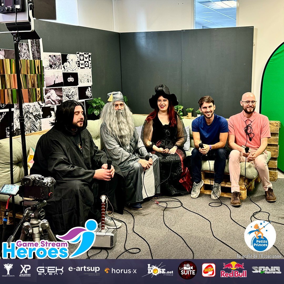 La répartition des streamers dans les quatres maisons Hor’Hor, Shootersard, Coursouffle et Mobaigle débutera sous peu ! Dans quelle maison sera mis votre streamer ou votre streameuse préférée ?
twitch.tv/gamestreamhero…
#gamestreamheroes