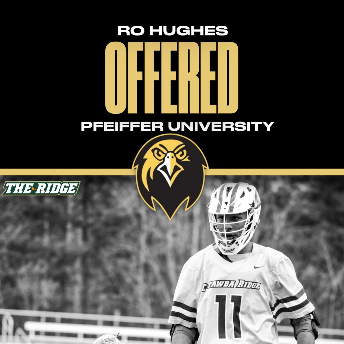 Congratulations to Senior Ro Hughes on his offer from NCAA Division III Pfeiffer University