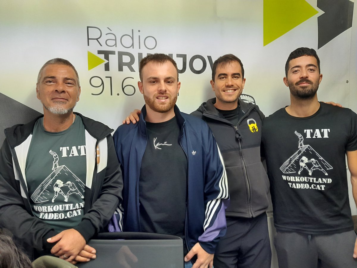🎂 Demà l'entitat tadeo.cat celebra el seu seté aniversari amb un gran esdeveniment esportiu i cultural obert a tothom 🏋️‍♀️🏅

🎙️ Avui ens n'han vingut a parlar en Javi, Marc, Àlex i Berni, que hi participaran de maneres diferents 👩‍🎤🔊

▶️go.ivoox.com/rf/118505597