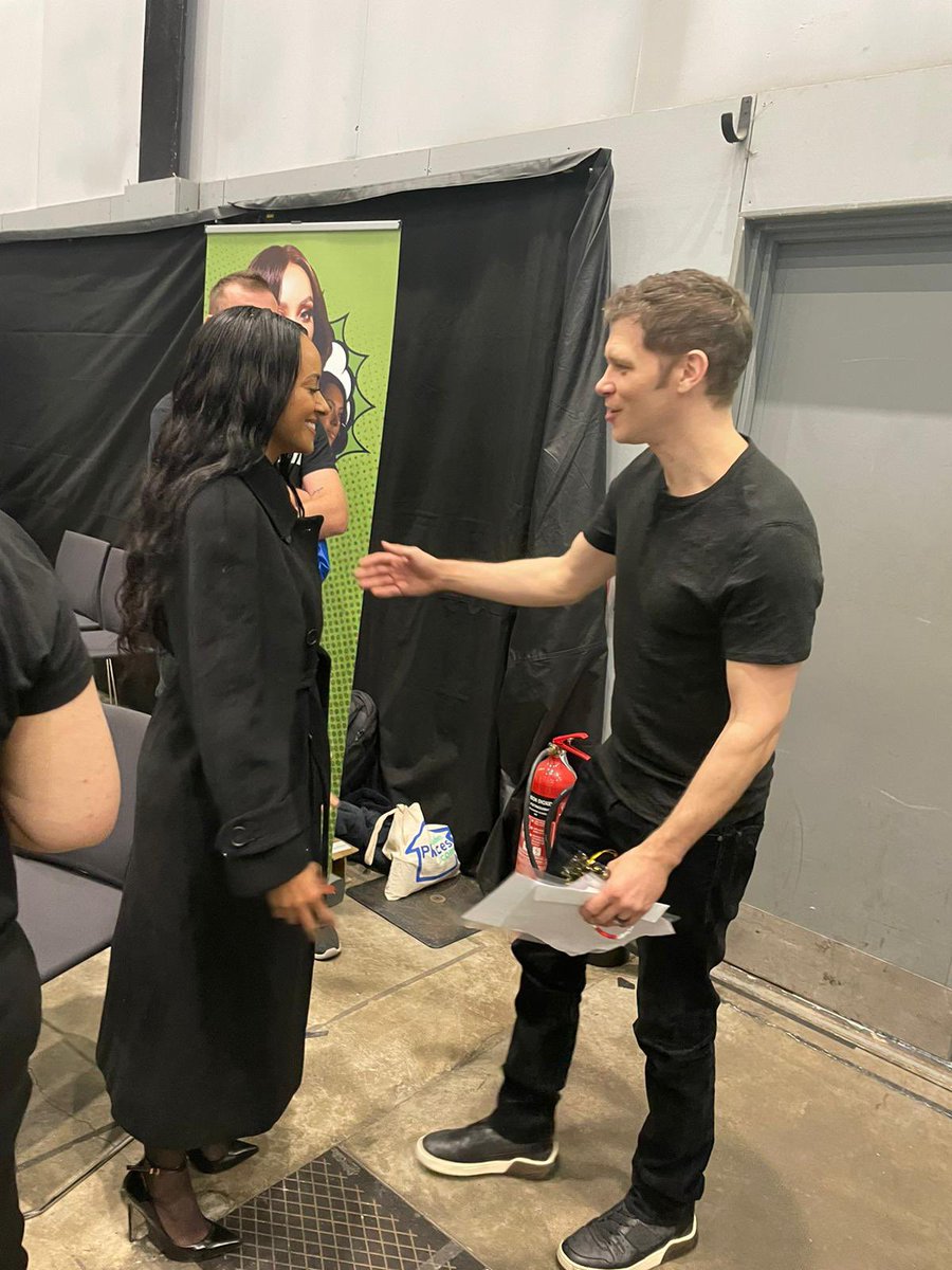comconliverpool's tweet photo. Forever reuniting old cast members at our cons 💗 We love you Kat (@KatGraham), Joseph (@JosephMorgan) and Persia (@RealPersiaWhite) https://t.co/bOlosSHeNW