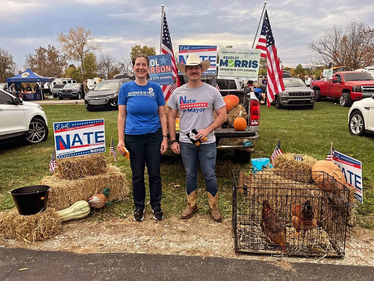We had a blast at the trunk and treat at the 4H fairgrounds.