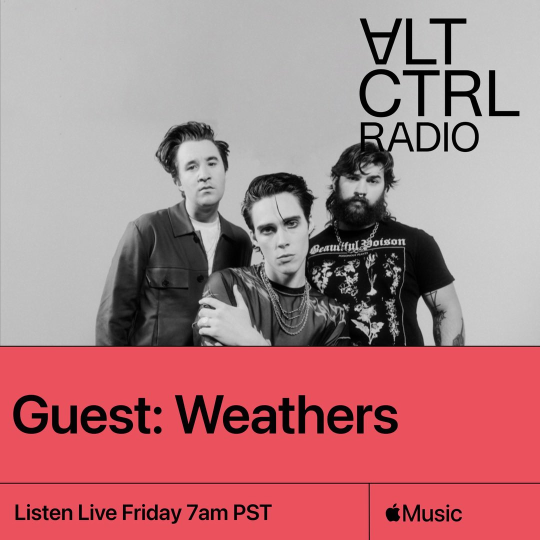 We’re on #ALTCTRL Radio with <a href="/HanumanWelch/">Hanuman</a> on @applemusic TODAY at 7am PST: apple.co/472sj6U