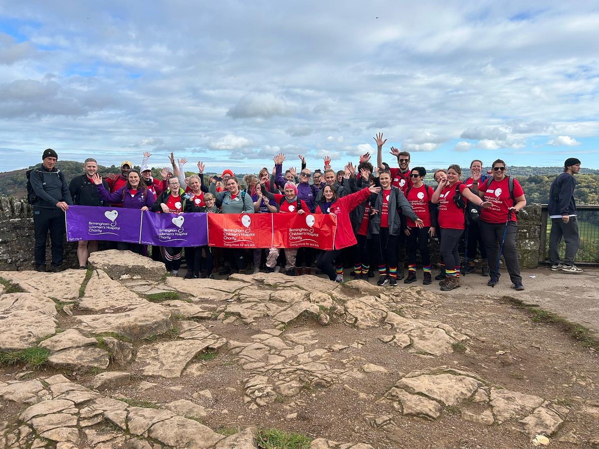 Bham_Childrens's tweet photo. We want to say a massive thanks to these 33 wonderful people, plus our charity ambassadors Claire and Alex, who took on the 12-mile Wye Valley Challenge for us at the weekend. So far they've raised almost £18,000 for our hospitals and we're so grateful! https://t.co/lgoits9bPT