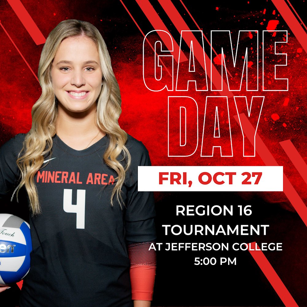 MAC_Vball's tweet photo. CARDINAL FANS!!!!!! Tonight is the first match of the Region 16 Tournament for your volleyball team! Come out and support 👏🏼 

📍- Hillsboro, MO
🕡 - 5:00
🆚 - Jefferson College
💻 - Jefferson College Go Jeffco YouTube page https://t.co/zhBZaQidf8