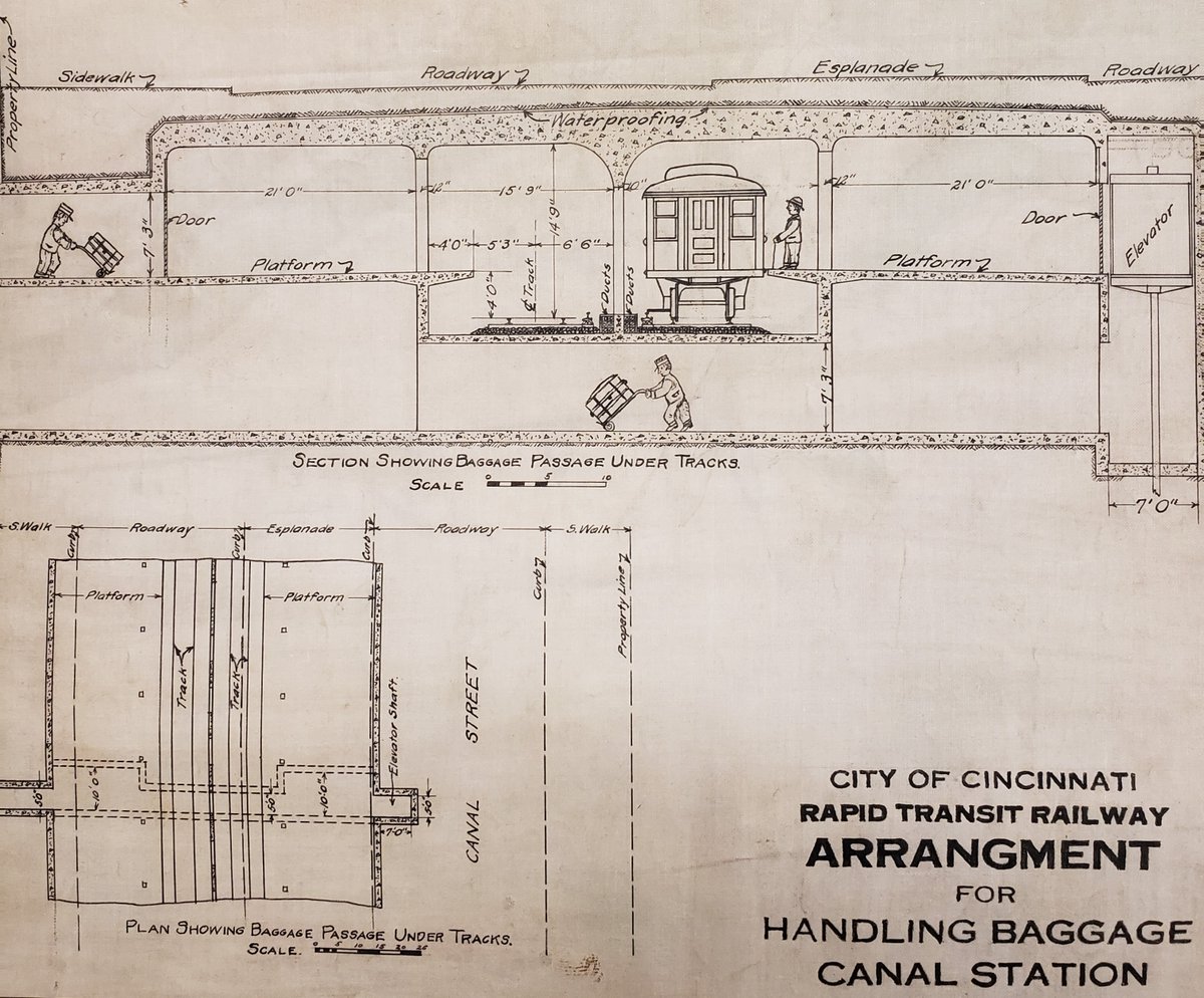 Those familiar with Cincinnati history have likely heard stories of efforts to build a subway here. The project was never completed, so this might be the only image of someone trying to board the Cincinnati subway!
<a href="/UCLibraries/">UC Libraries</a> #OhioArchivesMonth @ohioarchivists #Transportation