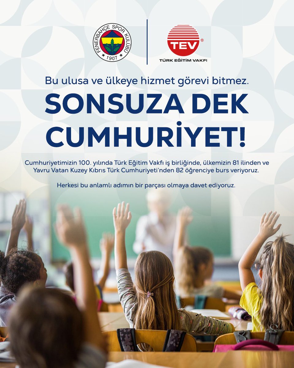 Mustafa Kemal Atatürk'ten Türk Milletine: “Bu ulusa ve ülkeye hizmet görevi bitmez!”

Fenerbahçemizden Atamıza: “Büyük Atatürk, bu ulus ve ülkeye hizmeti en büyük görevimiz kabul ediyor, bir avuç toprağı vatan yapanlara minnettarız diyor, Cumhuriyetimizin 100. Yılında ülkemizin