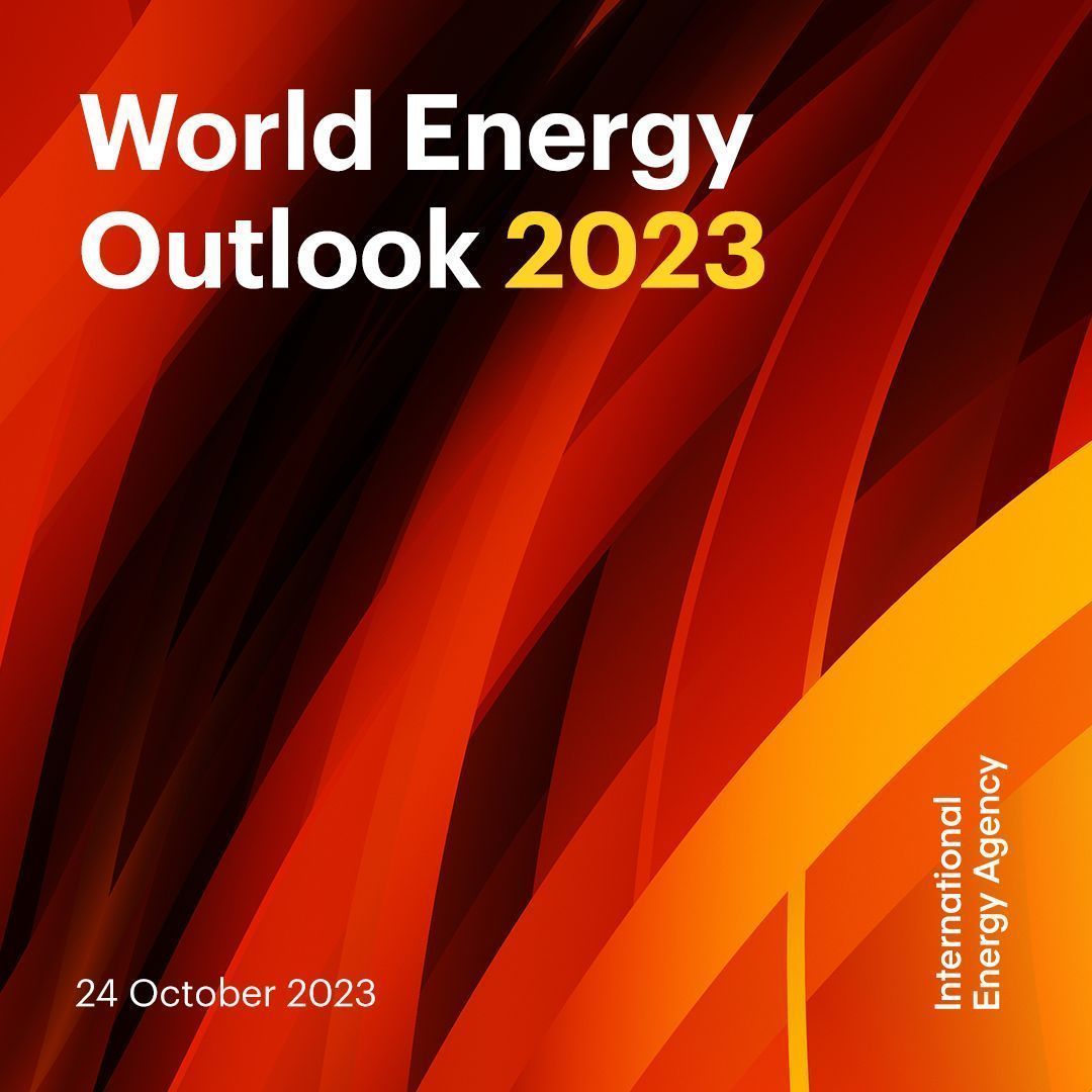 IEA's tweet photo. Explore #WEO23 ⬇️

Summary https://t.co/DJKmS3yAPa
Overview https://t.co/4n4achvCxG
Context &amp; scenario design https://t.co/3EJK0V6n6h
Energy mix https://t.co/y71XXEN7du
Secure &amp; people-centred transitions https://t.co/5hvHIFvpLv
Regional insights https://t.co/2UTs927JCn https://t.co/UYtsm4pgDa