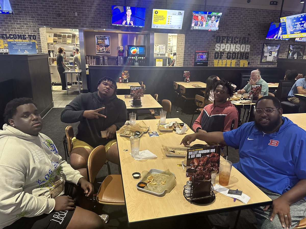 Christopher Pope M.A.Ed/M.A.T. (@coach_pope) on Twitter photo Class of 2024 Defensive Line dinner before Senior Night. This group has accomplished a lot and has the opportunity to accomplish a lot more. Let’s finish! #AGN🅱️ <a href="/D1__Jonathan/">Jonathan Farris</a> <a href="/Cortezchambers2/">Cortez Chambers Jr</a> Class of 2024 Defensive Line dinner before Senior Night. This group has accomplished a lot and has the opportunity to accomplish a lot more. Let’s finish! #AGN🅱️ <a href="/D1__Jonathan/">Jonathan Farris</a> <a href="/Cortezchambers2/">Cortez Chambers Jr</a>