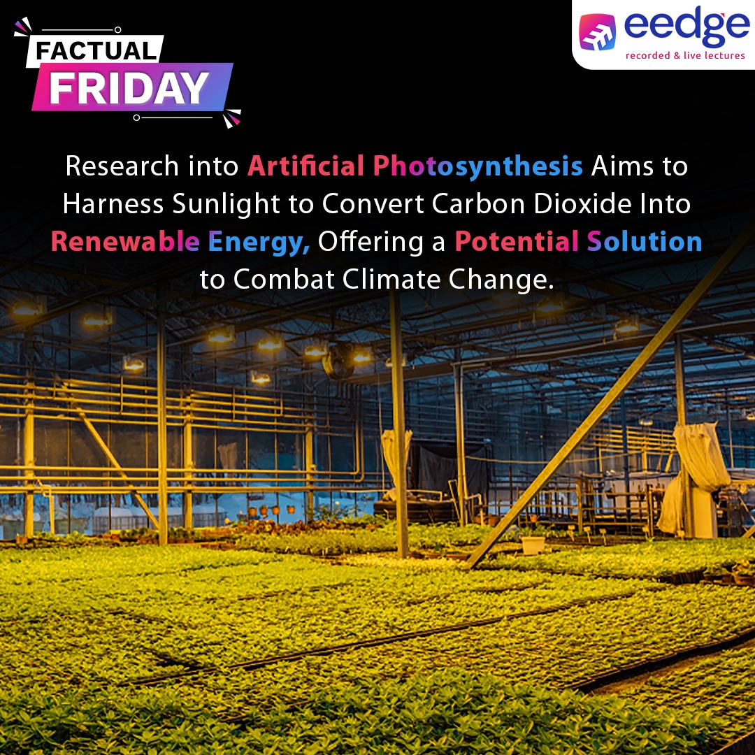 EedgeI39201's tweet photo. Explore A Green Revolution With the Help of Artificial Photosynthesis to Combat Climate Change with Renewable Energy.

#eedge #eedgeeduaction #academy #Learninginstitute #digitallearning #photosynthesis #science #biology #plants #plant #agriculture #education #photography https://t.co/332z1oIeMz