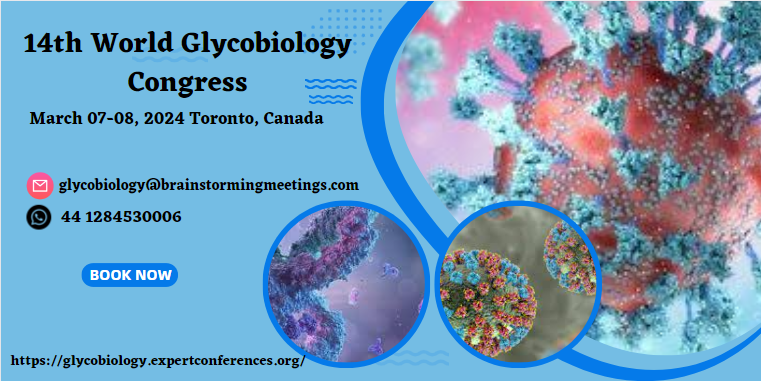 Submit abstract for Glycobiology 2024 Website: glycobiology.expertconferences.org For more info: +44-1284-530006 #glycans #glycochemistry #biochemistry #glyco #carbohydrates #glycomics #glycoproteins #biosynthesis #proteins #biosynthesis #Biology #Glycoconjugates #Glycosylation #