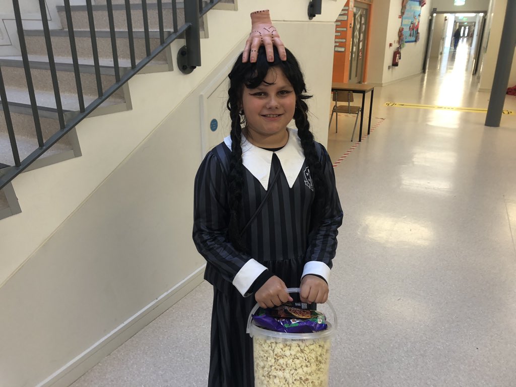 Some of our winners of the Family Pumpkin Carving competitions ran by Ms.Johnson and HSCL