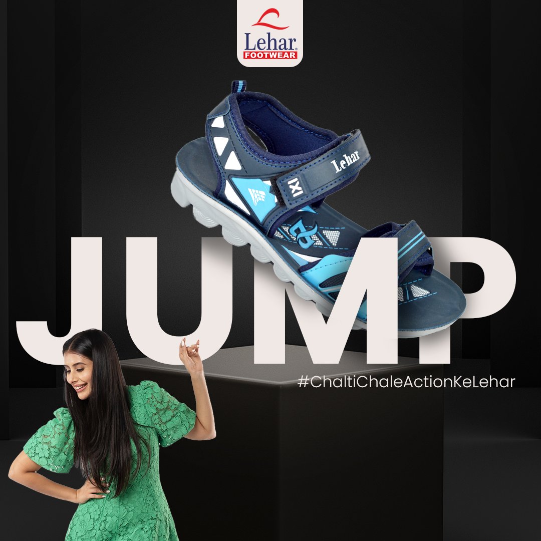 LeharFootwears's tweet image. Jump into the world, one step at a time, with shoes that elevate every moment, every leap. Find your rhythm, and embrace the journey!

#LeharFootwear #StepInLove #Lehar #ChaltiChaleLehar #Comfort #jump