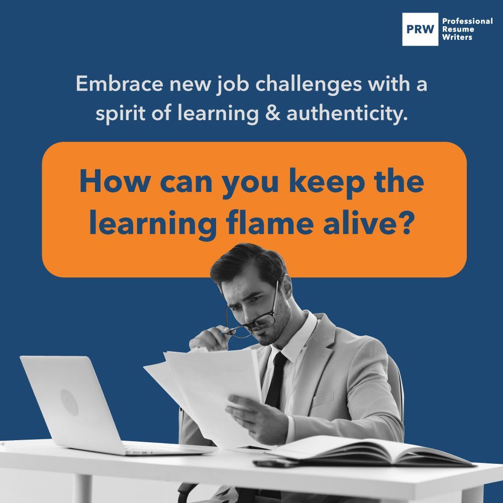 🌱 Embrace new job challenges with a spirit of learning & authenticity. How can you keep the learning flame alive? #NewJob #LearningMindset