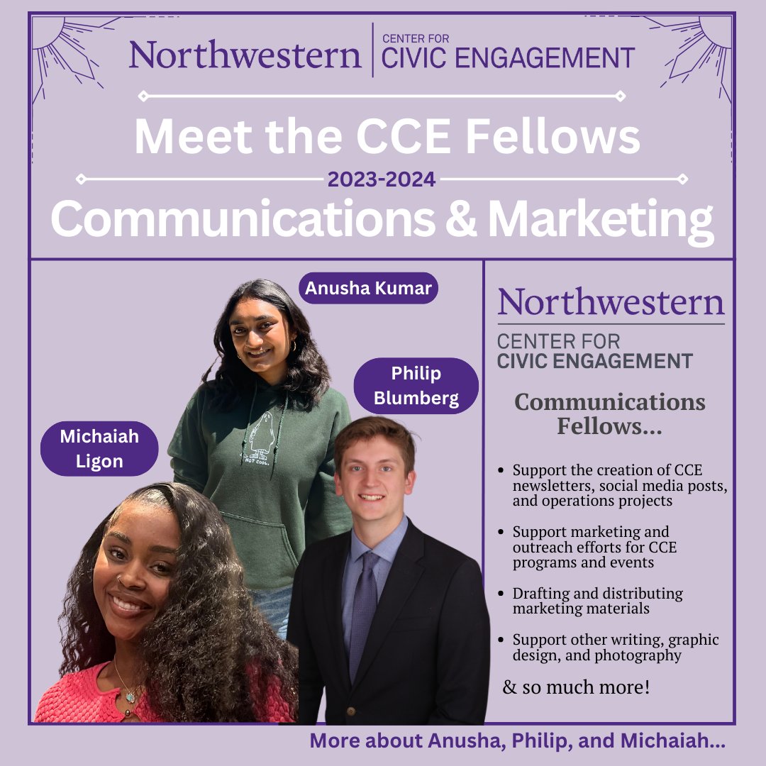 NU Civic Engagement tweet media