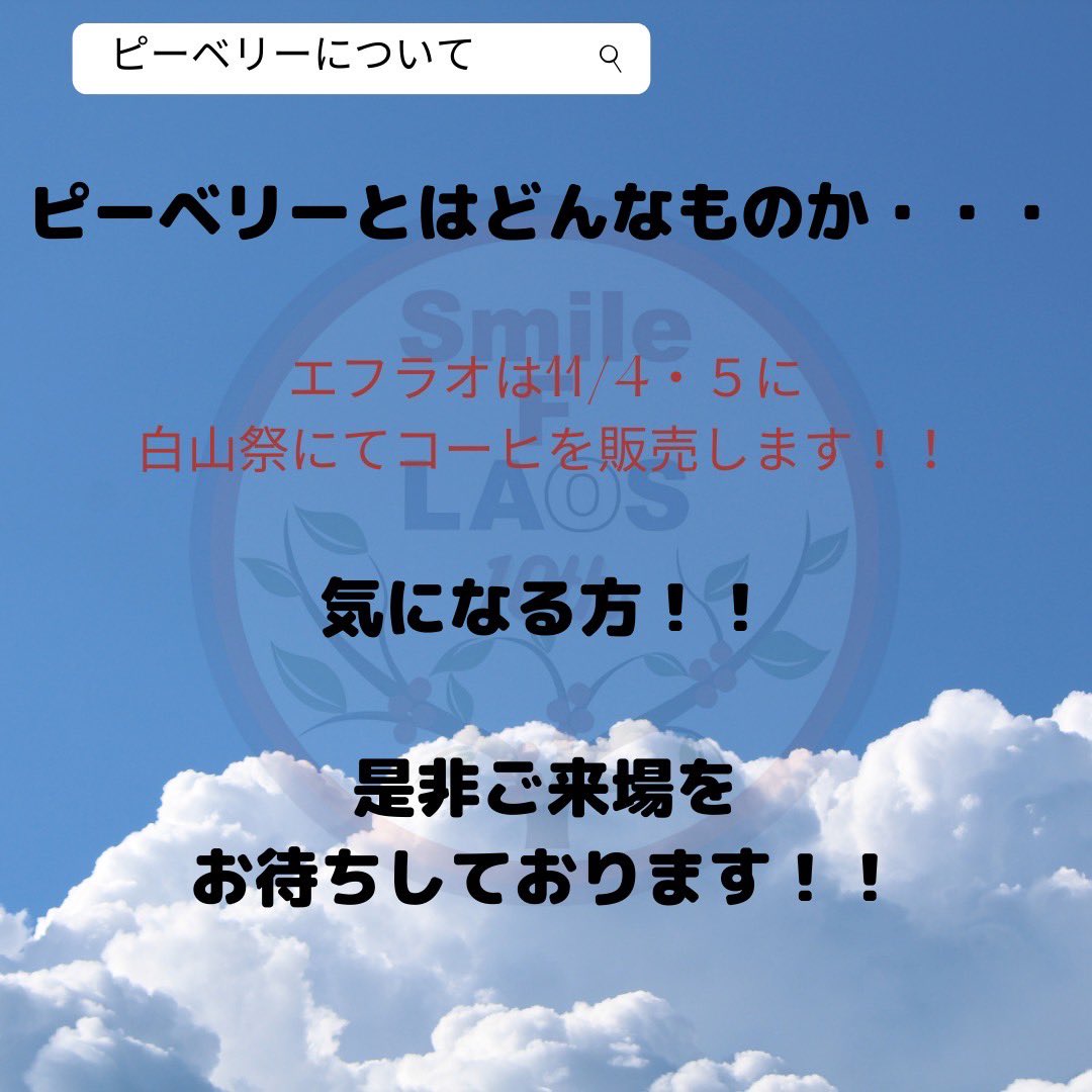 Smile_F_LAOS's tweet photo. 📢月刊投稿📢

こんばんは！
肌寒い日が増えて参りましたが、いかがお過ごしですか？

10月3回目の月刊投稿です👀

今週は、ピーベリーについて投稿します！ピーベリーはとても希少な豆で一本の木から5%しかとれない豆です🫘

今週もご覧頂きありがとうございました☺️来週もぜひご覧下さい✨ https://t.co/leaRa4LbhJ