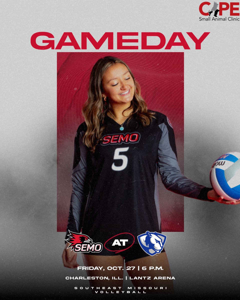 🚨GAMEDAY🚨

MASSIVE <a href="/OVCSports/">Ohio Valley Conference</a> battle tonight at YOUR Redhawks battle EIU for first-place in the conference standings‼️🏐

📍Charleston, Ill. 
🆚EIU
⏰ 6 p.m.
🏟️Lantz Arena
📺es.pn/3Qct1rp
📊bit.ly/3QyUODO

#FeelinRowdy