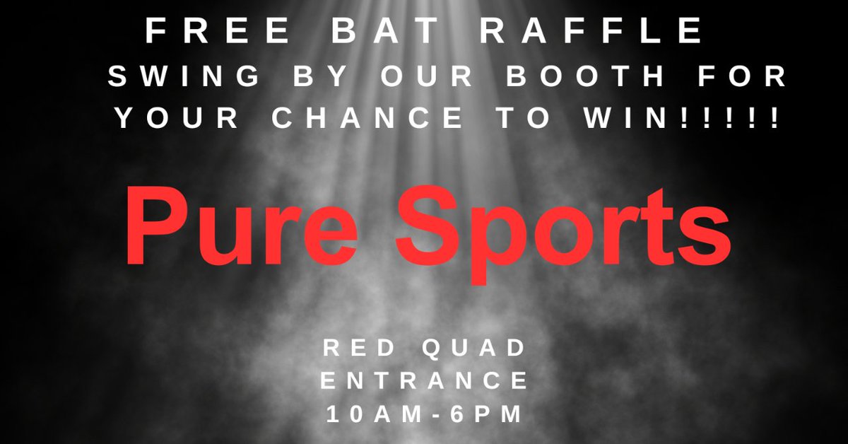 📣 TODAY! Join us at USSSA Space Coast Complex for the Pure Sports Technologies' booth! Drop by from 10am-6pm, enter our FREE raffle to win a 2023 BRANCH! Look for us at the red quad entrance. Don't miss this chance to swing by and say hello! 🥎🌟 #pureis4thepeople #swingpure