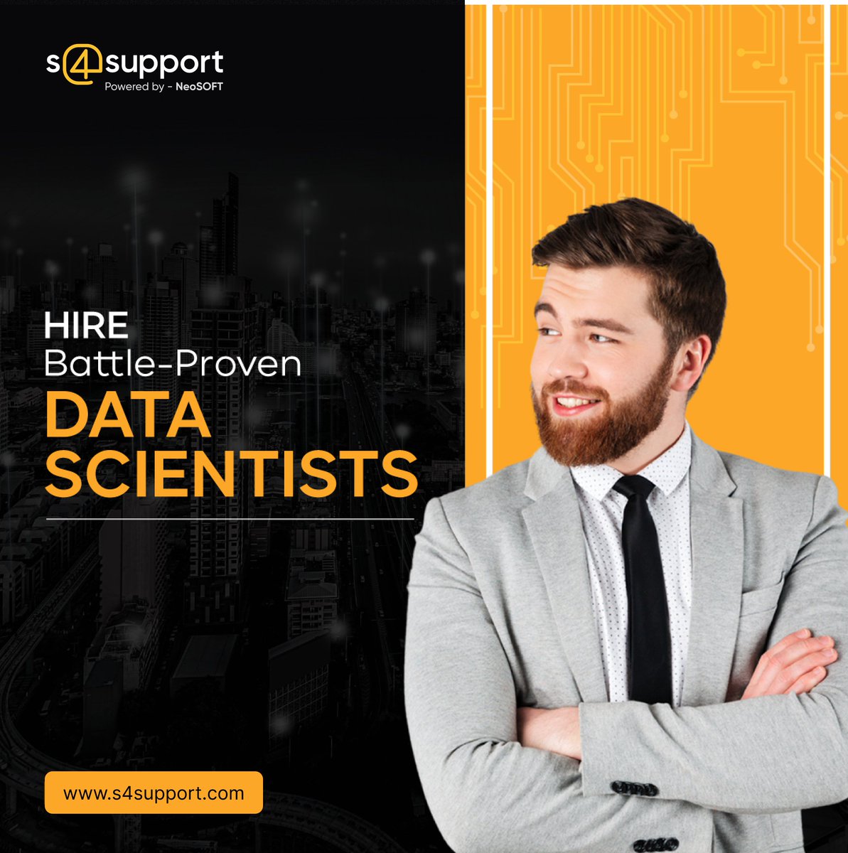 Unlock the true potential of your data-driven business with S4Support!
Our dedicated #datascience developers are here to bolster your engineering team and unleash the power of your data assets. 🌟
Ready to take the plunge? Contact us today. s4support.com
#hiredevelopers