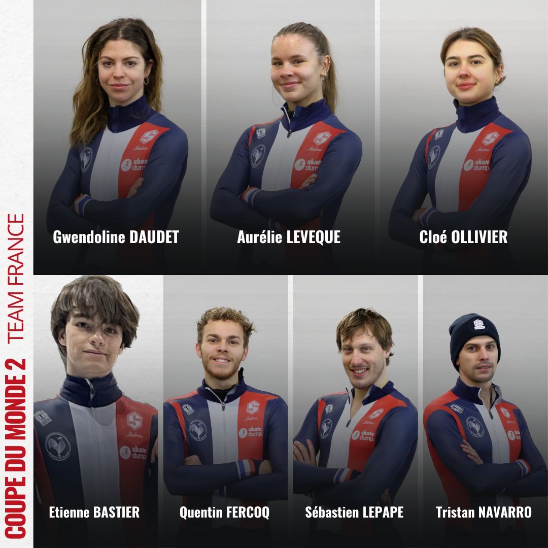 ffsportsdeglace's tweet image. ➡️ 2ème étape de la Coupe du Monde de Short-Track

Notre Team France continue la compétition à Montréal ce week-end pour espérer remporter de nouvelles médailles 💪 

#shortrack #ffsg #teamfrance