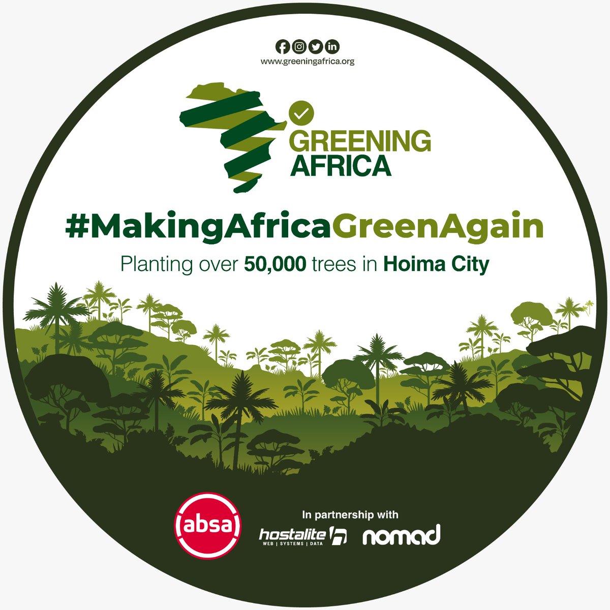 greeningaf's tweet photo. Did you know that urban trees can lower a city's temperature by up to 10Β°F? Join us in #HoimaCity on November 2nd to create a cooler and more sustainable urban environment. π±π±
#UrbanGreening #CoolCity #GreeningHoima #AbsaGreenImpact #OneMillionTrees #GreeningAfrica https://t.co/PNIi075420