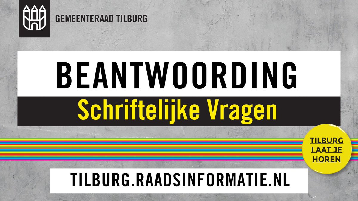 <a href="/FransvanAarle/">Frans van Aarle</a> <a href="/LokaalTilburg/">Lokaal Tilburg</a>  en <a href="/sschampers/">Sofia Schampers</a> <a href="/D66Tilburg/">D66 Tilburg</a>  hebben vragen gesteld over de verkeersveiligheid Nieuwe Bosscheweg. Lees het antwoord hier: tilburg.notubiz.nl/modules/4/Schr…