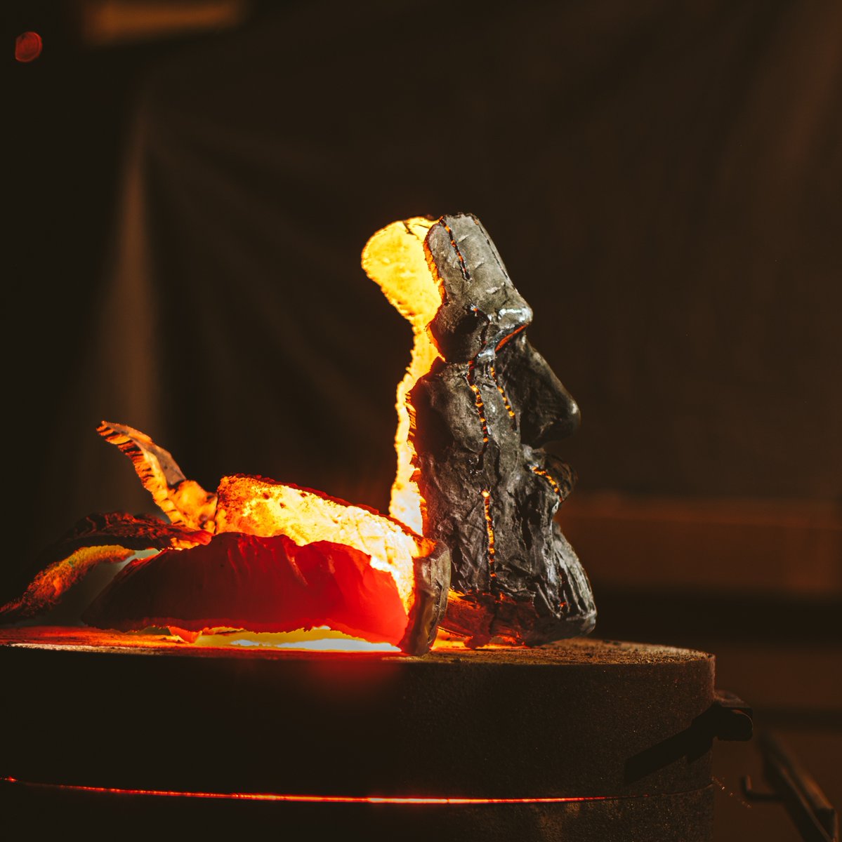 Swords Into Plowshares Charlottesville (@sipcville) on Twitter photo Thank you for the outpouring of support for Swords Into Plowshares. Hereโs another shot of the Lee statue being heated up for melting. Follow our social media accounts if you want to see more!
Twitter (X): <a href="/sipcville/">Swords Into Plowshares Charlottesville</a>
IG: @swordsintoplowsharescville
FB: /swordsintoplowsharescville Thank you for the outpouring of support for Swords Into Plowshares. Hereโs another shot of the Lee statue being heated up for melting. Follow our social media accounts if you want to see more!
Twitter (X): <a href="/sipcville/">Swords Into Plowshares Charlottesville</a>
IG: @swordsintoplowsharescville
FB: /swordsintoplowsharescville