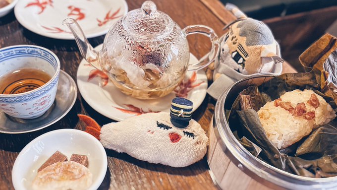 今日はその打ち合わせという名の茶ァしばいてきたよ〜やっぱりここの八宝茶だいすきだ
