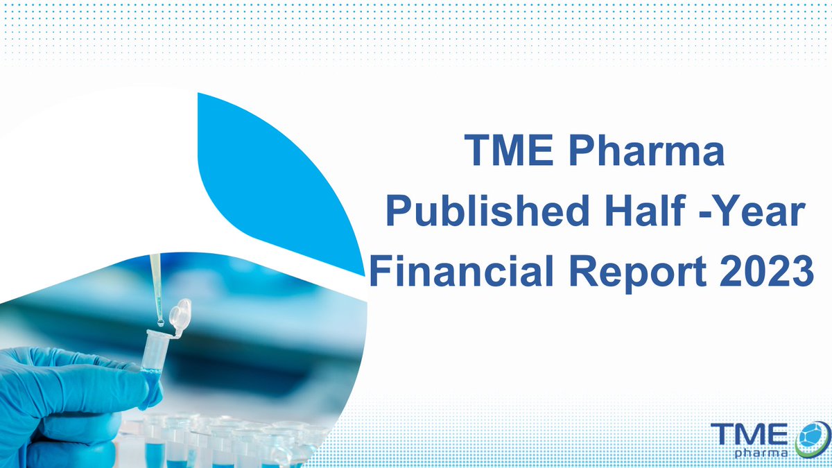 tme_pharma's tweet image. @tme_pharma published the Half-Year Report 2023 highlighting the financial results and latest clinical updates in the lead #NOXA12 program in #glioblastoma. Read the full PR:is.gd/YZcy9K