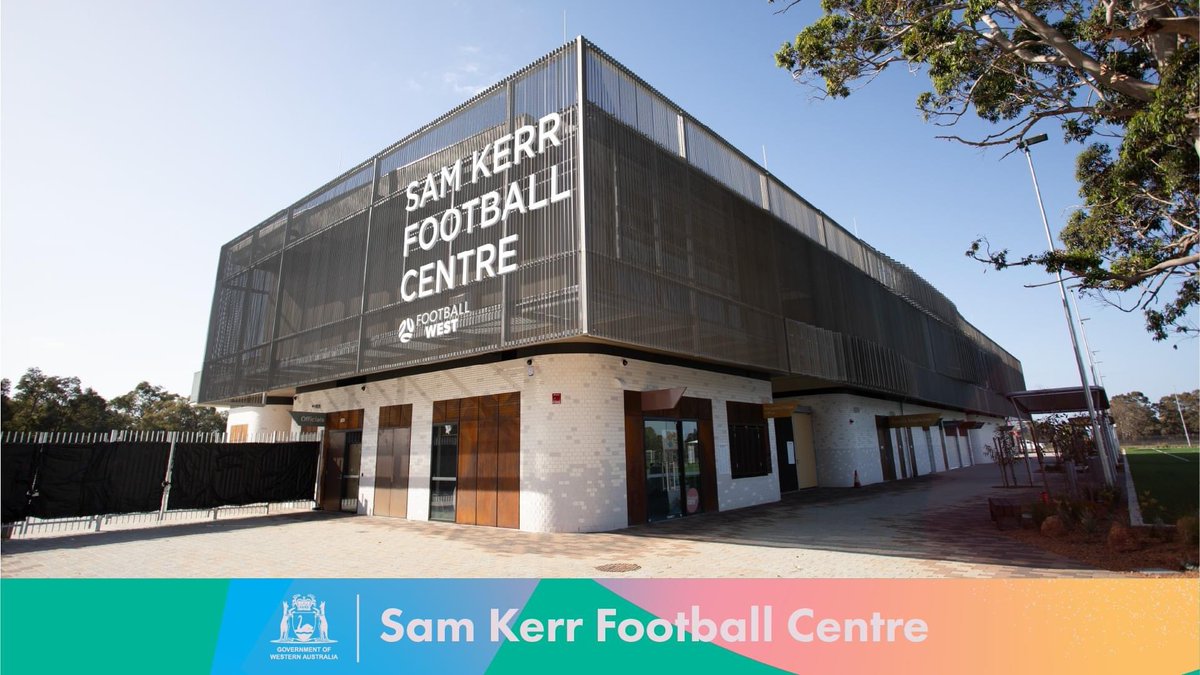 Very proud to be able to speak at the announcement of the Sam Kerr Football Centre and officially welcome <a href="/samkerr1/">Sam Kerr</a> to the venue.

A great turnout from the football community to celebrate as well!
