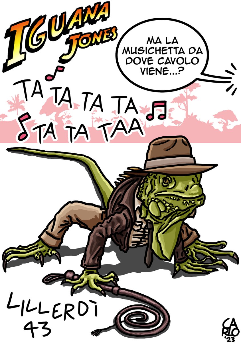 DisegniI's tweet photo. Ta ta ta taaaaa...ta ta taaaaaa (mangia una mosca)
Ta ta ta taaa...ta ta ta ta taaaa (mangia un'altra mosca)
#iguanajones #inktober #inktober52 https://t.co/md3SymlZd6