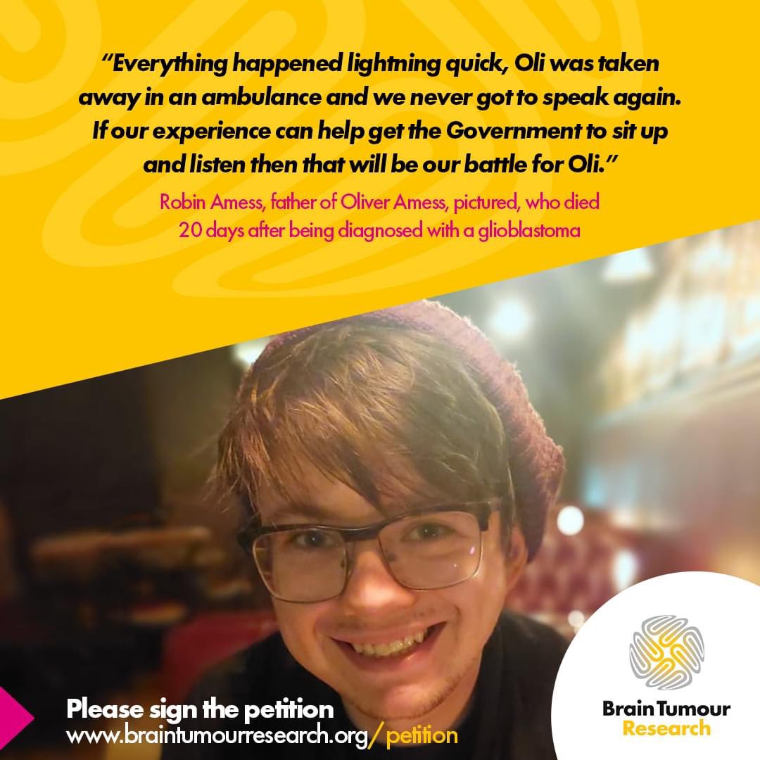 This is what brain tumours do and how fast they can do it.   bit.ly/46ArIJP