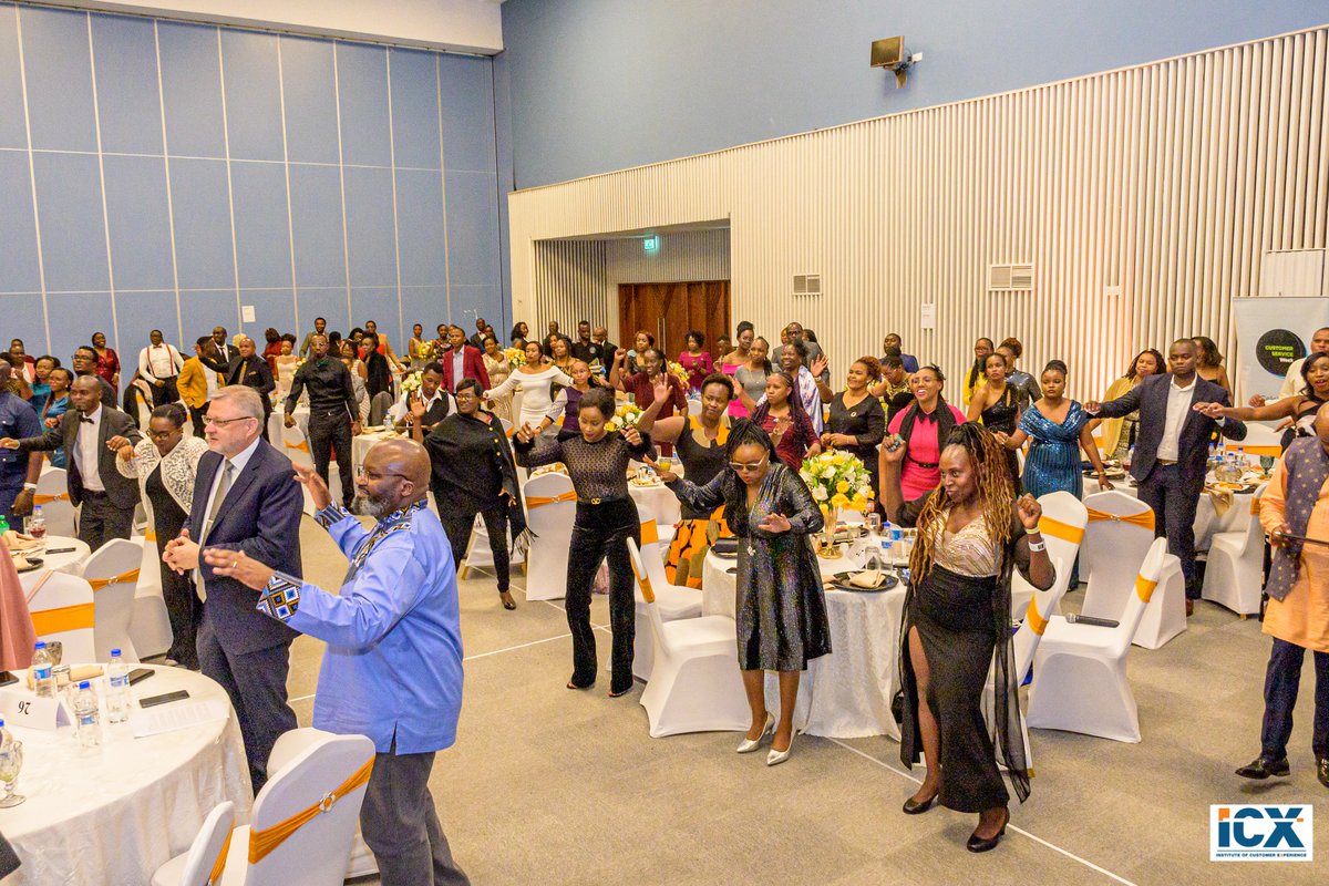 icx_kenya's tweet photo. Is it an event without a dance? at #ICXGalaDinner2023 a dance energizer, CX professionals showing their moves. #CSWeek2023 #SEAwards https://t.co/O3chWlG4Yw