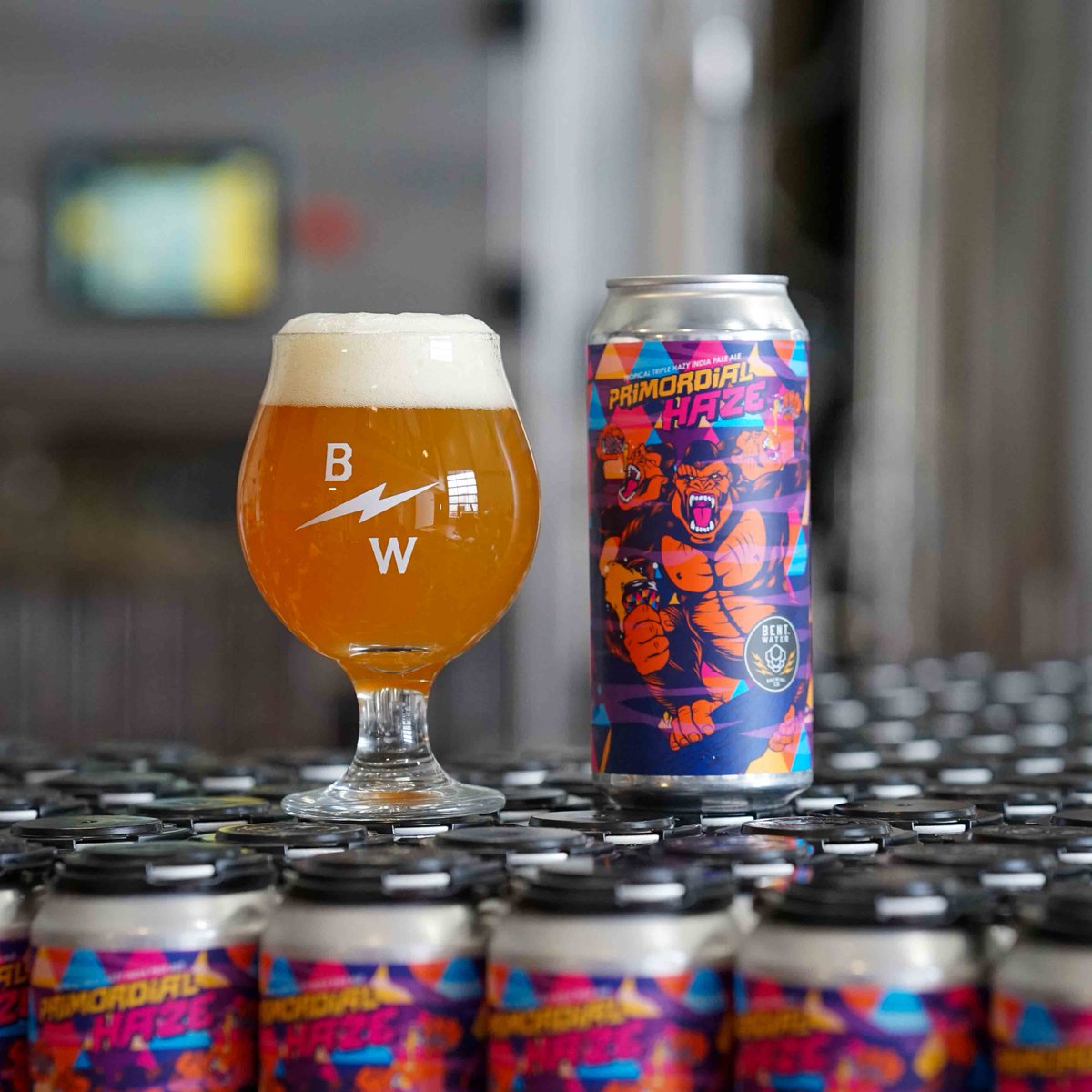 Insane tropical flavors burst through thanks to Phantasm Powder, sourced from Sauvignon Blanc grapes. This rarely-used ingredient makes Primordial Haze one of the haziest, juiciest, IPAs we've put out. Available in our taproom and stores near you!