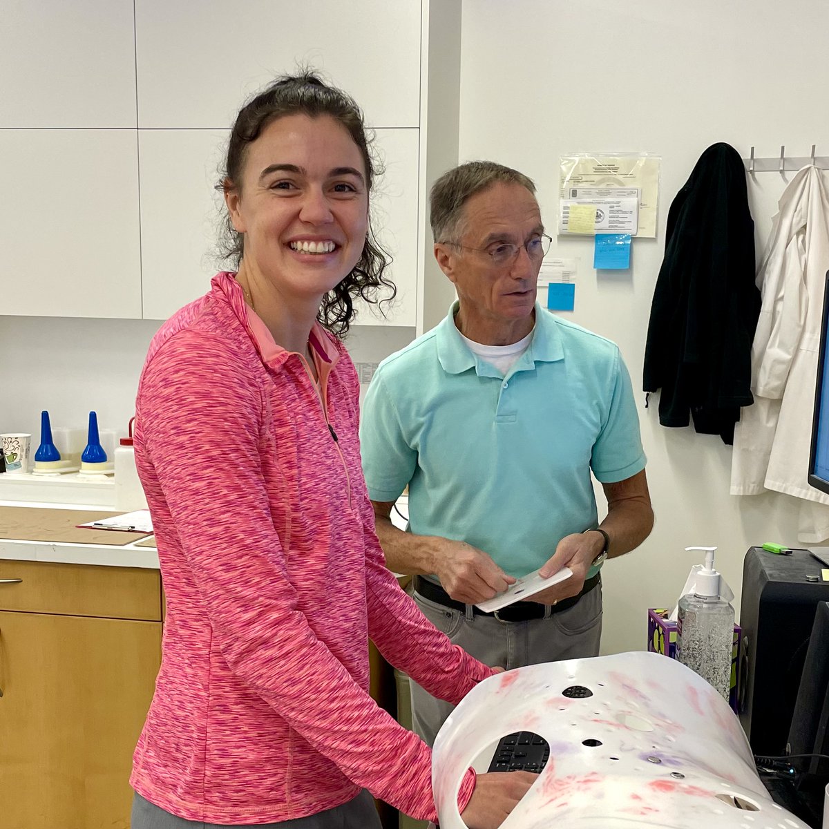 NScoliosisC's tweet photo. One of our orthotist assistants, Megan Merryman, is embarking on a journey toward furthering her passion in #Orthotics and #Prosthetics. Starting in January 2024, she will be joining the Master's Program at the 
@iioptampa International Institute of Orthotics and Prosthetics. https://t.co/x8z7lYS7D9