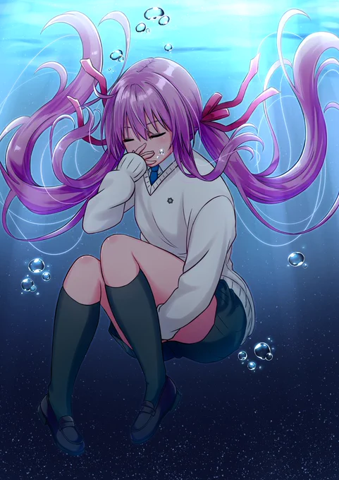 水中を描くのもやっていきたいということで。 