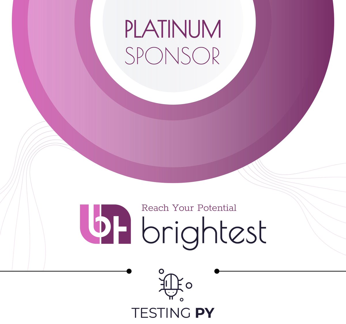 PY_Testing's tweet image. 🚀 ¡Excitantes noticias! Agradecemos enormemente a @BrightestOrg por ser nuestro Sponsor Platinum en el próximo evento de testing de software. ¡Prepárate para una experiencia increíble! 🌟 #SoftwareTesting #Patrocinador
