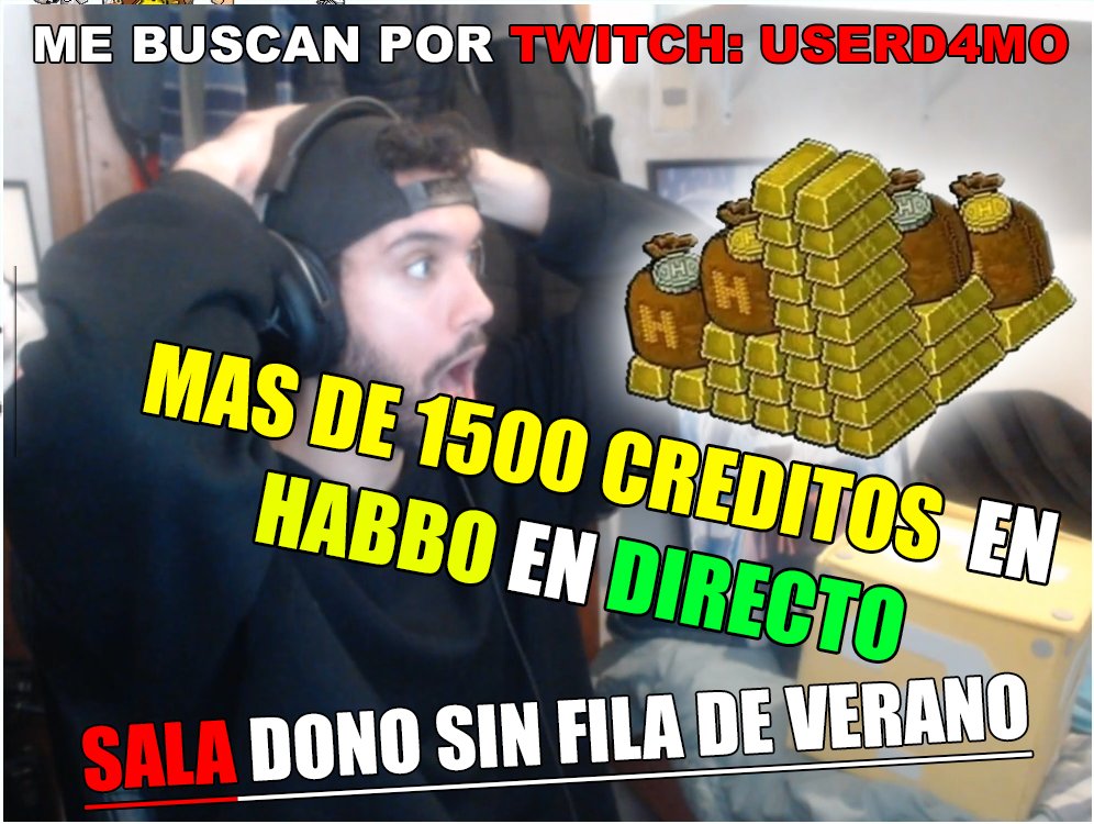 eldamotas's tweet photo. HOY SE VAN MAS DE 1500 CREDITOS EN EL DONO  SIN FILA DE VERANO, PUEDEN BUSCAR LA SALA POR ESE NOMBRE O POR EL MIO "Damo" y me agregan de amigo https://t.co/2roO2B4kkX