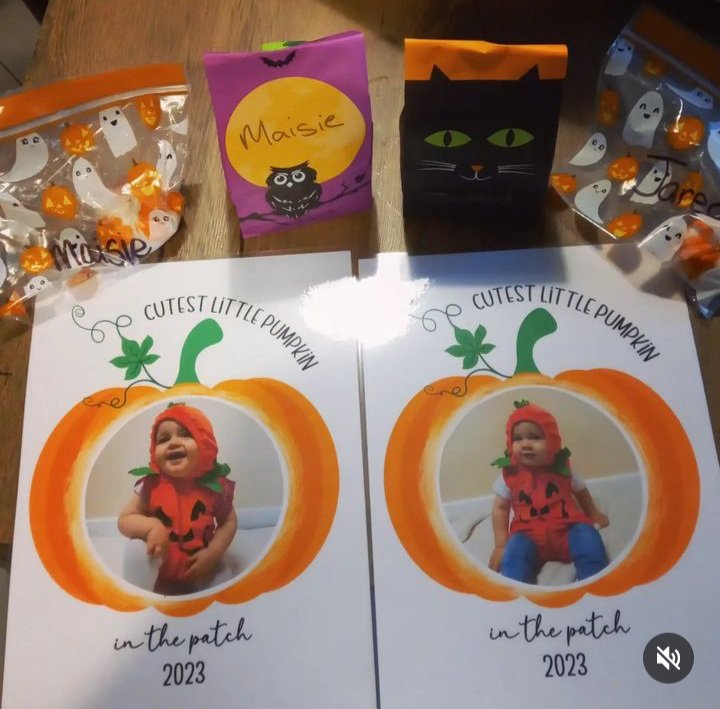 Would it be frowned upon if we pretended our twins trick or treat bags from nursery are actually parent survival snacks? 🙊🎃 #midtermbreak