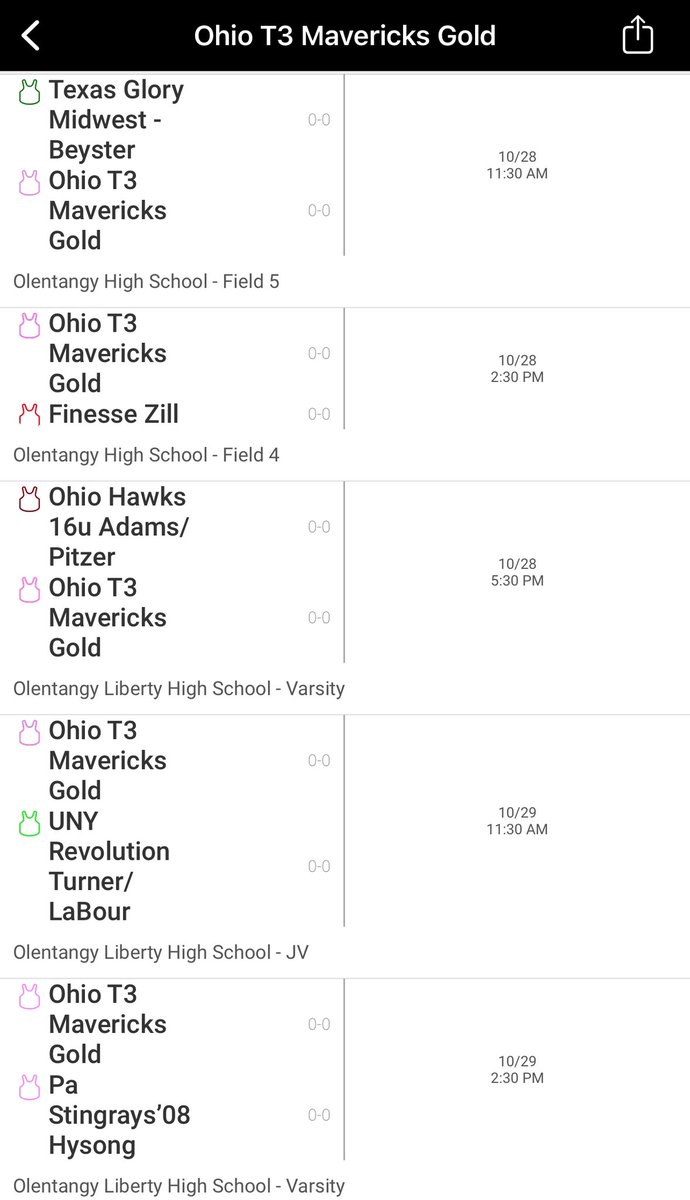 16UOHT3MavsGold's tweet photo. Updated schedule for this weekend at @OHStingraysShow.  New times and locations.  Hope you can make it out to see this awesome group of athletes play Coaches! https://t.co/cKzKZ1J31j