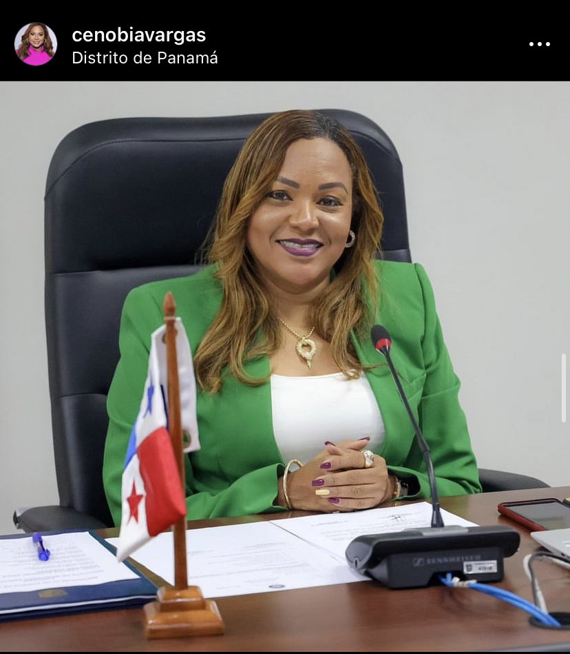 victorttejada's tweet photo. Hilo sobre los individuos que traicionaron Panamá. Para que no se nos olvide nunca sus rostros, sus apellidos, sus partidos y el sufrimiento que nos han causado a nosotros y a nuestra patria. 🇵🇦 

1. @cenobiavargas1 - Partido PRD (Su risa la fue todo). https://t.co/24n2TTpjE3
