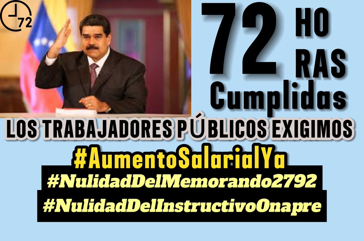 RonaldRod78's tweet photo. 🫵Sr presidente @NicolasMaduro  ¿Por qué nos latiguea y se empeña en maltratar a la clase trabajadora? Nos condena a pobreza extrema y nos ha quitado la calidad de vida.
Exigimos: 
#AumentoSalarialYa
#NulidadDelMemorando2792
#NulidadDelInstructivoOnapre
@WalterDossier
@ANSUVE
🧵 https://t.co/lyrYBPaZ2h
