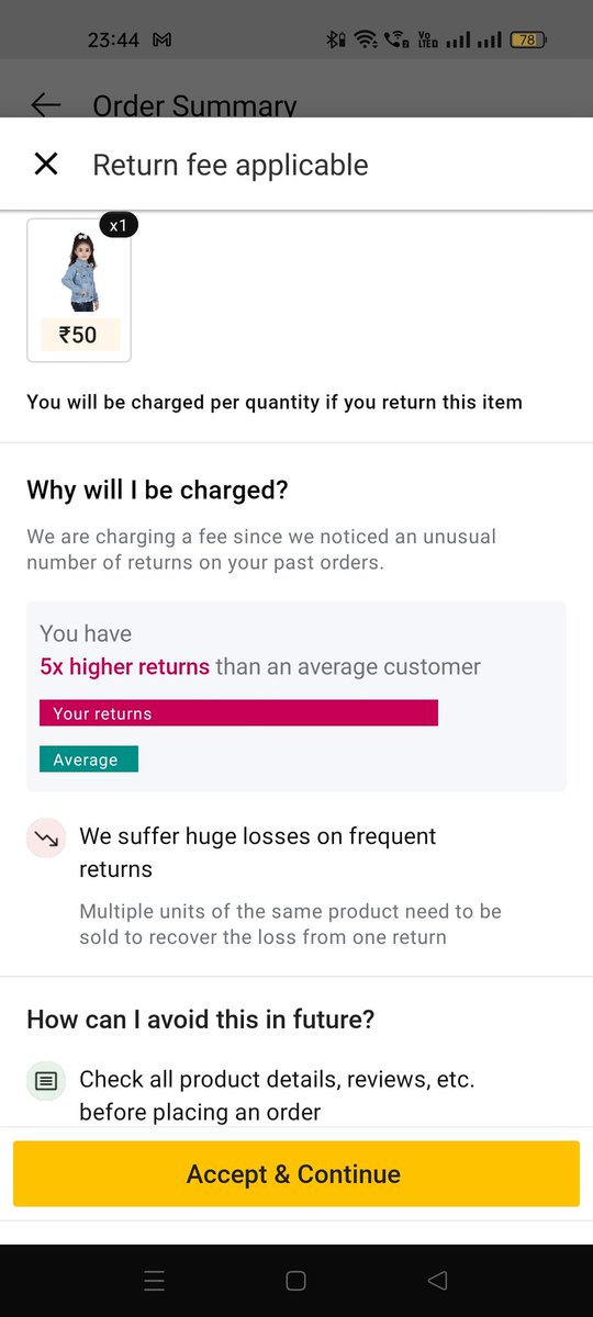 vivek_kumar_705's tweet image. @flipkartsupport @Flipkart 
Flipkart: -We see you like returning stuff.
Me: It's a hobby!😄 ..Seriously though, they've crowned me the 'Return Royalty,' and my wallet's on a diet. 👛💔
 #RetailRegrets