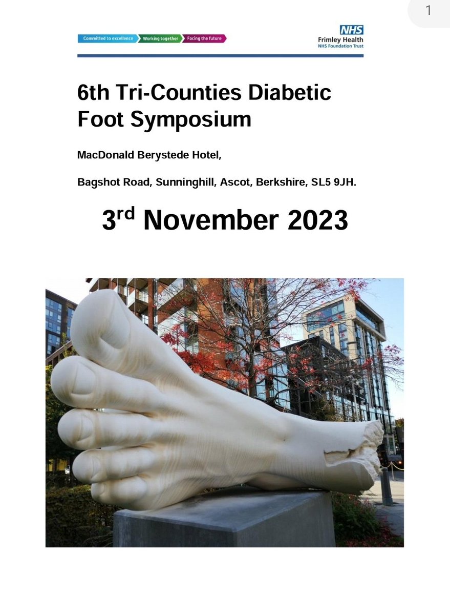 TriCounties Diabetic Foot Symposium tweet media