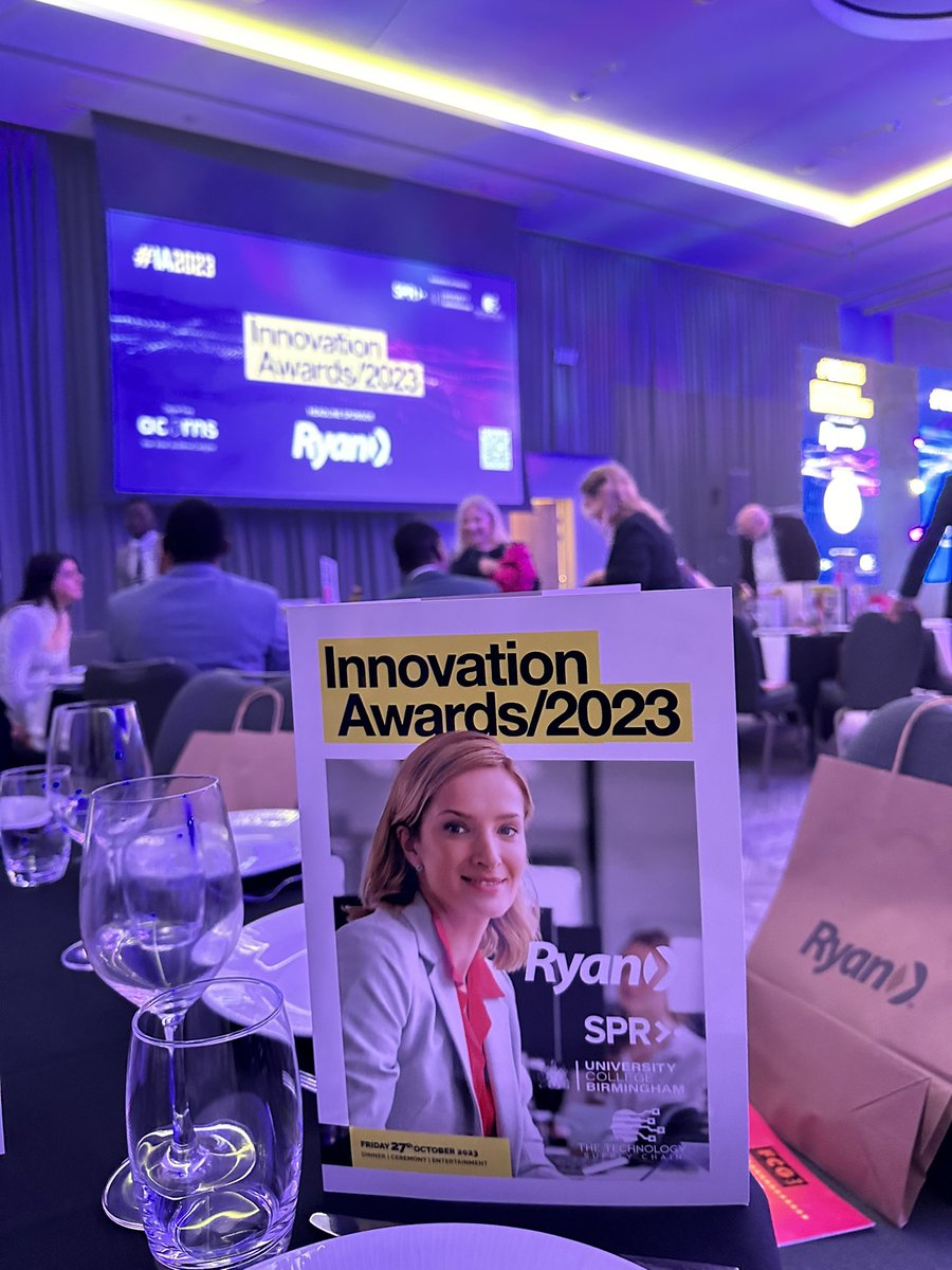 We've arrived at the Innovation Awards 2023 where we are finalists in the "Technology Innovation Champion" category. 🏆🚀 Great to see so many inspiring businesses in one place. 👏🏻 Wish us luck. 🤞🏻#InnovationAwards2023
